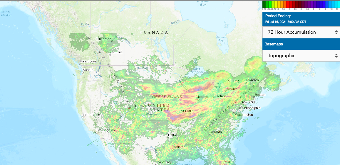 Million Dollar Rains Rain Relief Sweeps South Dakota, Eastern Iowa Ag